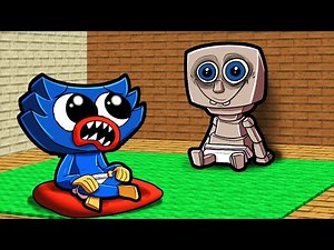 BABY From the Window TORMENTS Huggy Wuggy! (Minecraft)