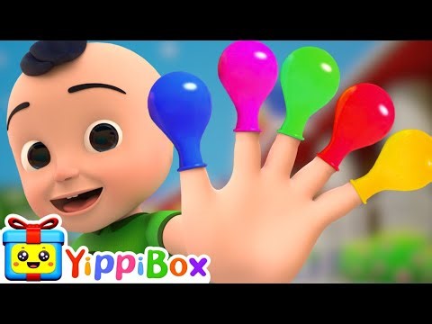 🔴LIVE - Finger Family Song | Learn Colors + More Nursery Rhymes & Kids Songs | YippiBox