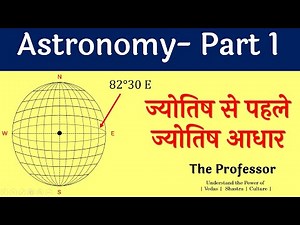 1. Astronomy: Basics of Astrology| Astrology For Beginners | जानिए वैदिक ज्योतिष का आधार |