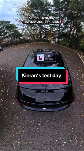 Kieran's Successful Driving Test Day