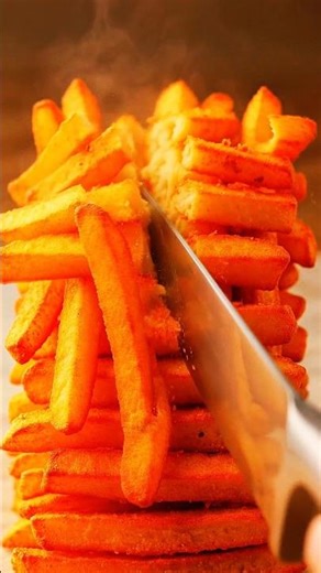 I Cut Crispy Fries… The Crunch is INSANE 😳🍟🔥