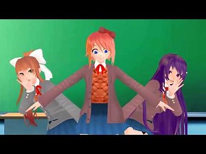 Monika no. 5! [Doki Doki Literature Club MMD]