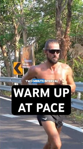 Your Pace Control Problem Starts With the Warm-Up #running #intervals #technique