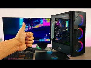 PC GAMER | +75FPS a 1080p Económica con RGB para Jugar de todo en 2021 | GTX1660 Super + i3 10100F