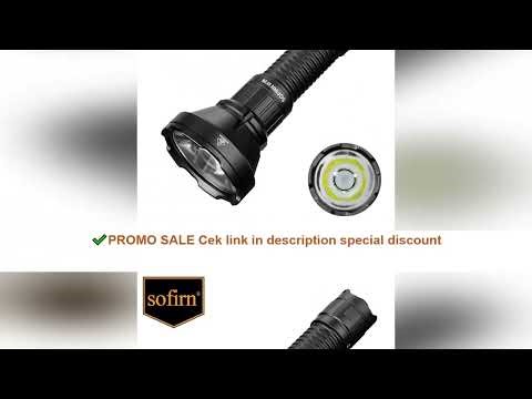 Sofirn SF26 2000lm SFT40 LED 6000K Tactical Flashlight Type-C Rechargeable Protable Powerful 21700 T
