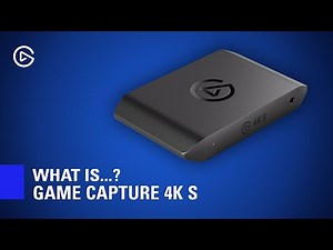 What is Elgato Game Capture 4K S? - Cinematic 4K60 capture for PS5, Switch 2, Xbox