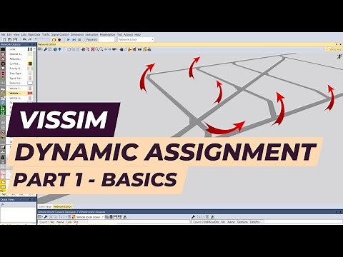 Vissim Tutorial - Dynamic assignment - Basics