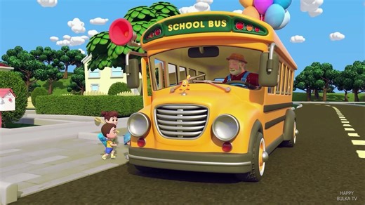 The Wheels on the Bus - Fun Nursery Rhyme for Kids