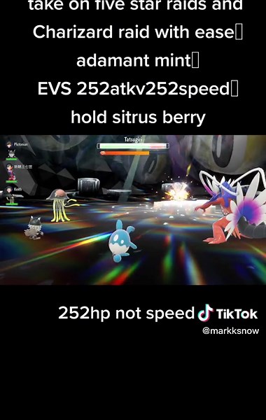 the EV spread for Azumarill 252 atk 252 speed adamant mint and hold sitrus berry #pokemon #pokemonscarletviolet #charizard #teraraids #pokemontiktok #azumarill