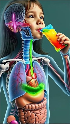 How Juice Travels Through Your Digestive System | Educational 3D Model