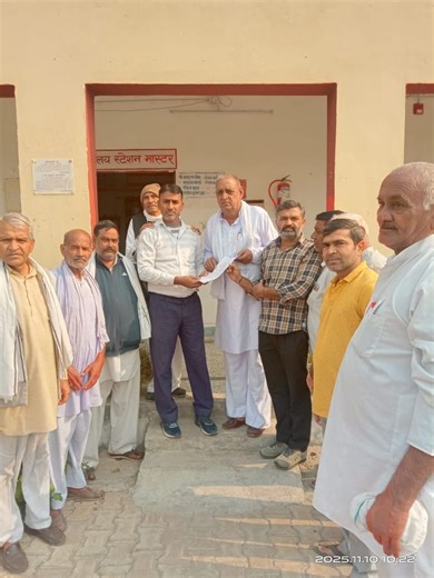 Rewari News: सुधराना रेलवे स्टेशन पर ट्रेन के ठहराव की मांग तेज