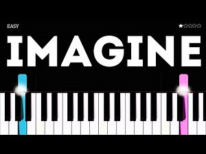 John Lennon - Imagine | Easy Piano Tutorial