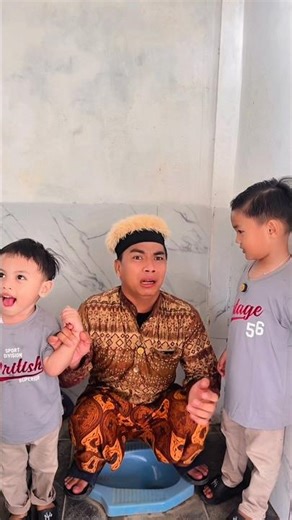 Uncle could teleport home, but instead, he ended up in a public toilet 😱😂