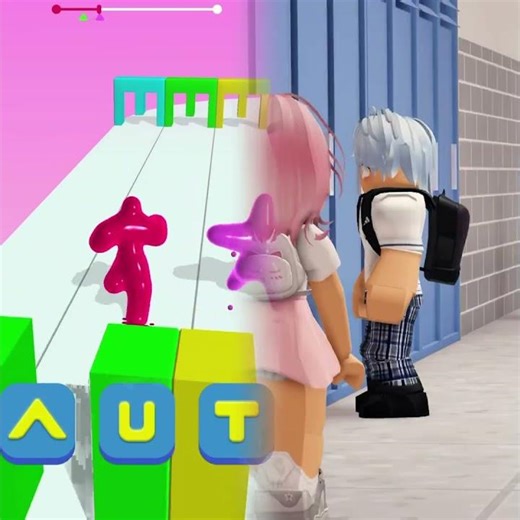 I HELPED MY FRIEND FROM BEING BULLIED BUT HE LEFT ME WHEN I NEED HIM 😭 #roblox #robloxedits