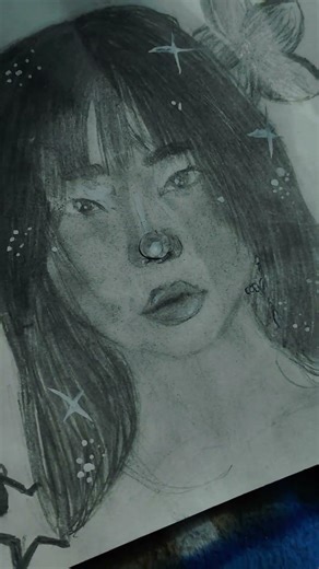 tutorial on how to destroy your art using.... #art #drawing #tutorial #fyp