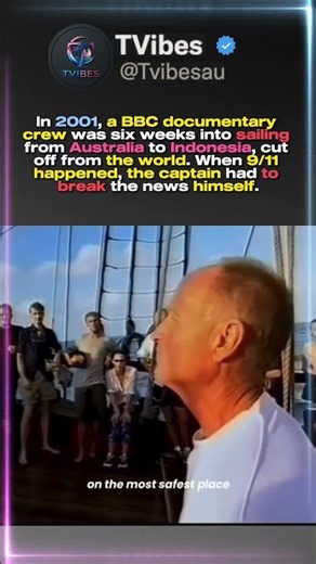 This Crew Was At Sea With No News For Six Weeks — Then the Captain Told Them About 9/11.