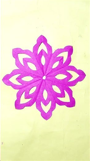 Quick and Easy Paper Cutting Trick 🤗 Amazing Paper Craft Ideas #shorts #homedecor #diy #craft
