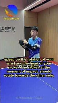 135 ERT How to generate underspin serve