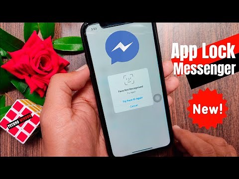 How to Lock Facebook Messenger with Face ID and Touch ID on iPhone | App Lock on Messenger iOS