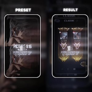 Fearless preset MLBB – Preset Versi Bucin for ethereal edits
