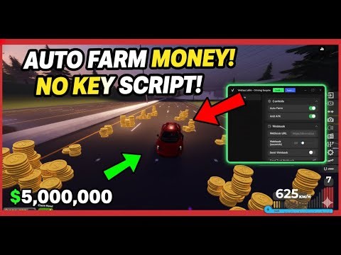 Driving Empire Script GUI | AUTO FARM MONEY, Infinite Miles & More! (NO KEY) 🏎️💨