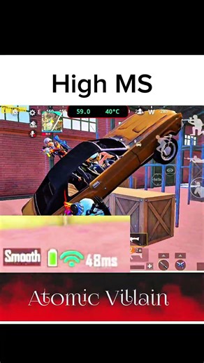 PUBG mobile high MS problem#pubgmobile#gaming#shorts