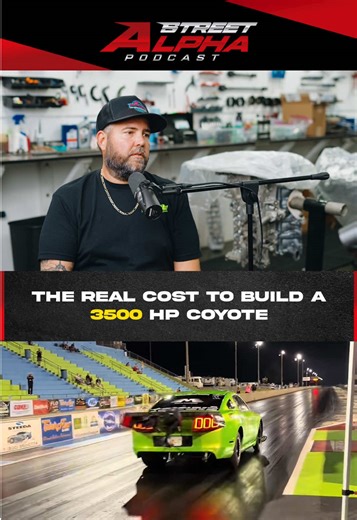 FFRE machine shop breaks down the true cost of Brett Lasalas snot rockets Coyote engine 🤯 #mustang #coyote #cars #fyp