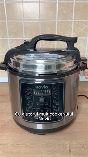 Descoperă Multicooker Novio EasyCook! ✅ Capacitate mare de 6L pentru întreaga familie. ✅ 15 programe presetate pentru diverse feluri de mâncare. ✅ 9 moduri de gătire: gătit sub presiune, coacere, prăjire și altele. ✅ Putere de 1000W pentru gătit rapid și eficient. ✅ Design modern și ușor de utilizat. ✅ Economisește timp și energie în bucătărie. ✅ Ideal pentru un stil de viață sănătos și echilibrat. ✅ Livrare rapidă și garanție extinsă de 5 ani. ✅ Posibilitate de returnare în 14 zile. Cumpără acu