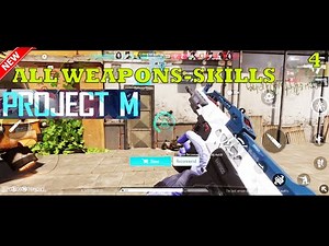 PROJECT M (VALORANT MOBILE)ALL WEAPONS - ALL SKILL HEROES SHOWCASE GAMEPLAY ANDROID MAX SETTIN 2021
