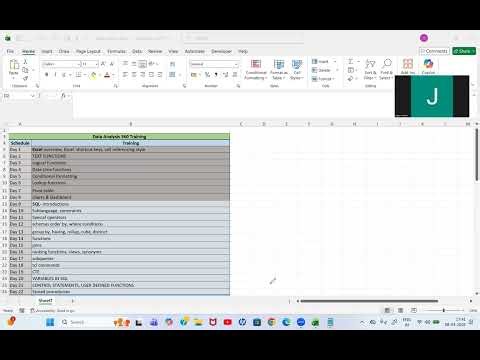 Data analysis demo session 