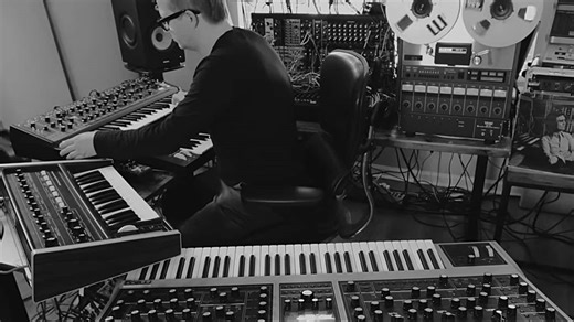 Berlin School Jam Features Four Moog Synths, Recorded Live In One Take
