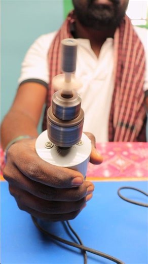 diy mini AC power generator used old water pump