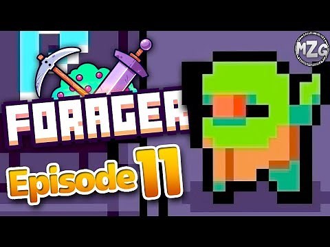 Forager Gameplay Walkthrough - Episode 11 - New Places and New Faces! (Closed Beta)