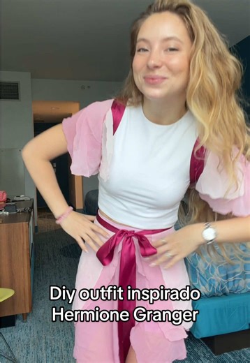 DIY Outfit inspirado en el vestido de Hermione Granger