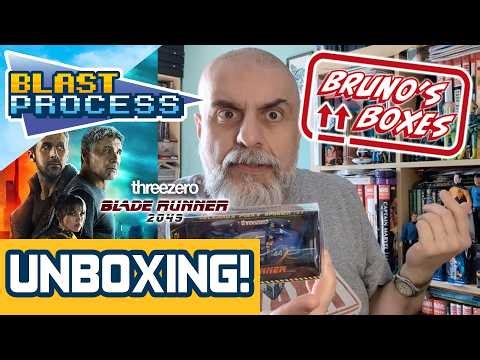 Threezero - Blade Runner 2049 - Deckard’s Police Spinner & K’s Spinner Unboxing! | Bruno's Boxes