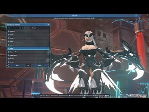 PSO2 NGS Character Creation Tutorial, Cyber Harpy Mia
