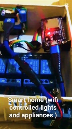 Turning my home into a smart home with ESP32 WiFi automation. Control devices from anywhere ⚡📱