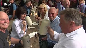 Abendschau: Größter Biergarten Europas: Blick zurück auf die Erlanger Bergkirchweih