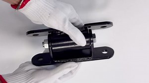 Heavy Duty Gate Hinge 7 inch, Black Outdoor Bolt on Gate Hinge, Weld on Post Gate Hinges Roller Bearing, for Large Driveway Vehicular Pedestrian Swing Gates Up to 1100 Pounds(2 Pack)