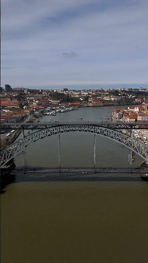 Ponte Dom Luís I Bridge Drone Footage 2026