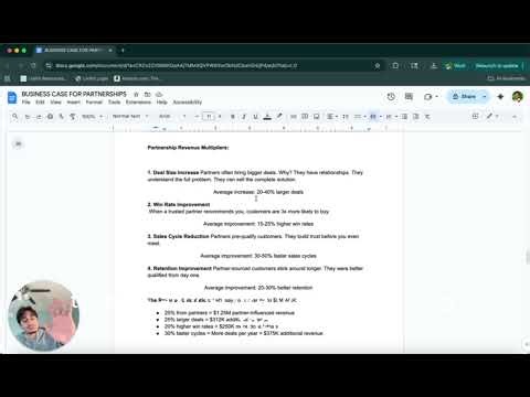 how to build a business case for your software partnership program