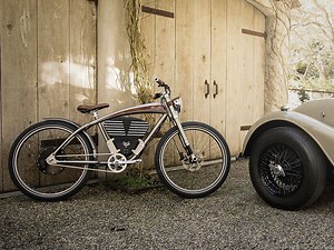 Vintage Electric Boardtrack Style Ebike