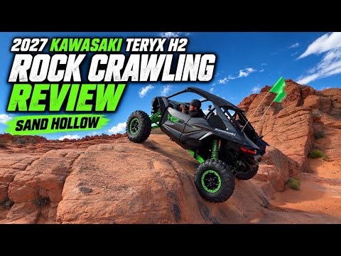 2027 Kawasaki TERYX H2 Rock Crawling Review at Sand Hollow