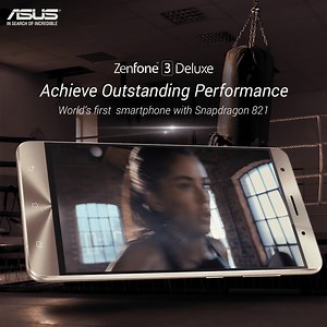 Power from within drives every athlete's superior performance just like the new #ZenFone3 Deluxe, the world's first phone with Snapdragon 821. #IncredibleIsNow | ASUS