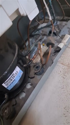 fridge compressor making loud noise