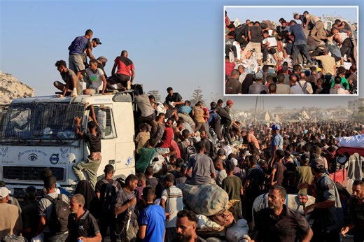 90% of UN aid trucks in Gaza were looted by starving Palestinians, ‘armed actors’ before reaching destinations: officials