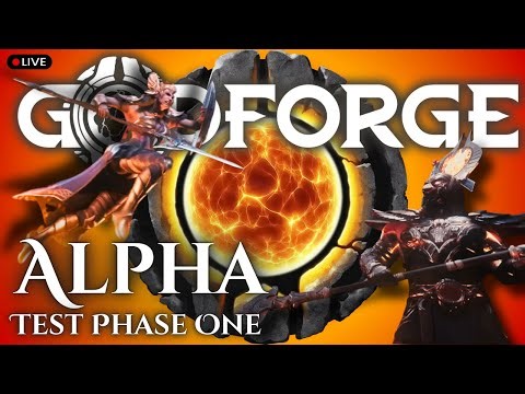 Godforge Alpha Test Phase 1 - LIVE!