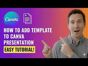 How to Add a Template to Your Canva Presentation (Step-by-Step Tutorial)