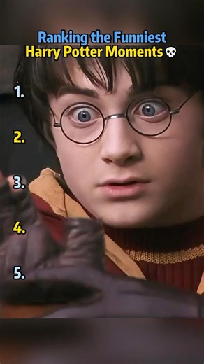 Ranking the Funniest Harry Potter Moments ⚡ 💀 #harrypotter #movie #funny #hogwarts