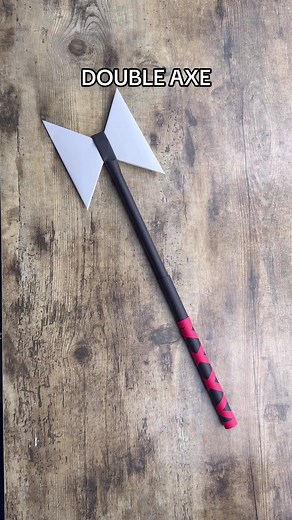 Double Axe Paper Weapon Origami Tutorial